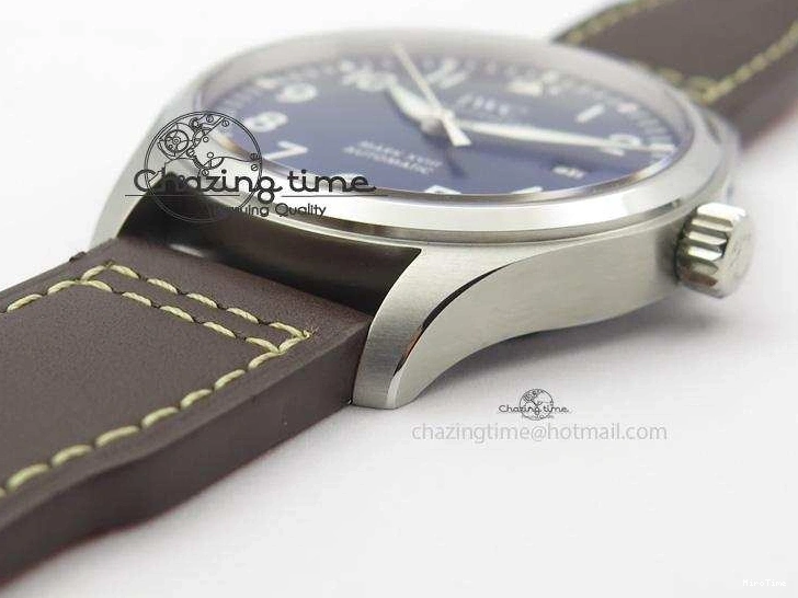 MIROTIME 0320 Mark XVIII Le Petit Prince IW327004 SS Mk Maker Best Edition Blue Dial On Brown Leather Strap A TimelessDesign 7296